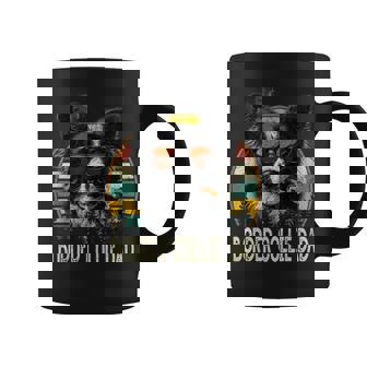 Best Border Collie Dog Dad Everintage Fête Des Pères Tasse - Cadeauxyz