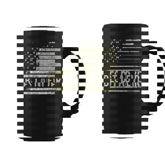 Best Dad Ever Father's Day Birthday 4Th Of July Us Flag Coffee Mug - Monsterry