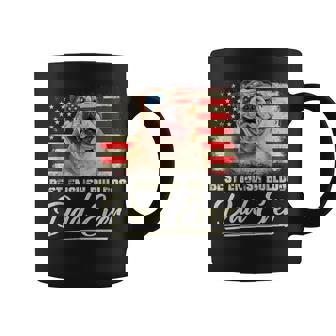 Best English Bulldog Dad Ever Daddy Usa Flag Fathers Day Men Coffee Mug - Thegiftio