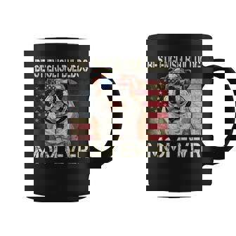 Best English Bulldog Mom Ever Mommy Usa Flag Coffee Mug - Monsterry