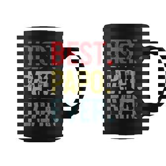 Best Papo Ever Vintage Father's Day For Papa Grandpa Coffee Mug | Mazezy