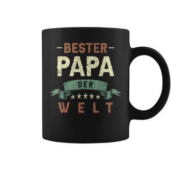 Bester Papa Der Welt Retro-Vintage-Look Tassen - Geschenkecke