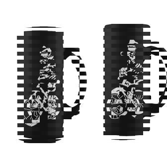Bicicleta Carretera Esqueleto Mexicano Bici Ciclismo Taza de café - Regaloses