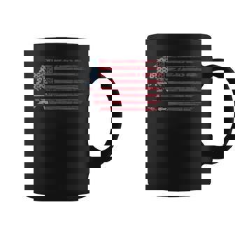 Bigfoot 4Th Of July Sasquatch Bigfoot American Flag Coffee Mug - Thegiftio UK
