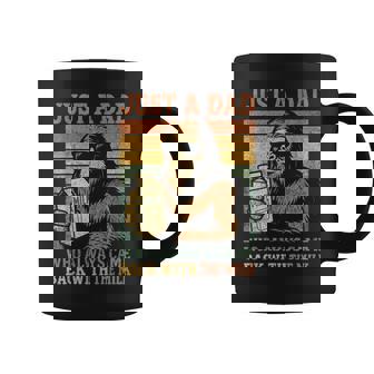 Bigfoot Papa Just A Dad Who Always Came Back With The Milk Coffee Mug | Mazezy