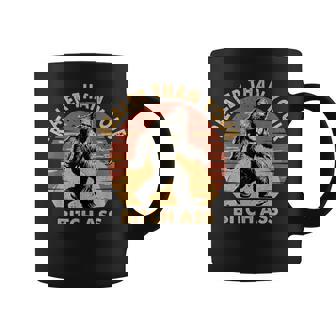 Bigfoot Realer Than Your Bitch Ass Sasquatch Joke Coffee Mug - Thegiftio UK