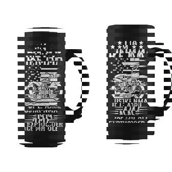 Biker Mama Is Much Cooler Us Motorcycle Rider Coffee Mug - Monsterry