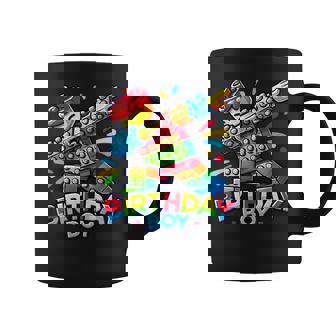 Birthday Boy Dabbing Master Builder Blocks Bricks B Day Coffee Mug - Thegiftio UK
