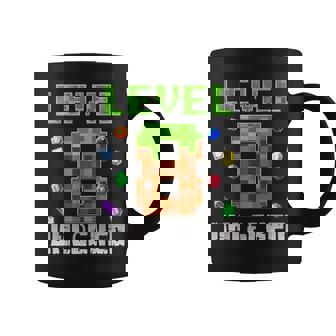 Birthday Boy Level 8 Unlocked 8Th Birthday Game Pixel Coffee Mug | Mazezy