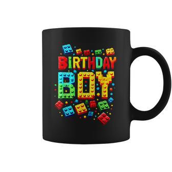 Birthday Boy Master Builder Building Blocks Bricks Coffee Mug - Thegiftio