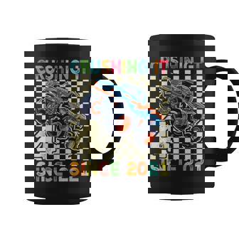 Birthday Monster Truck 4 Year Old Boys 4Th Party Born 2021 Coffee Mug | Seseable UK