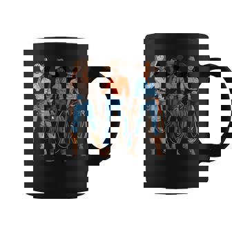 Black African American Cowgirl Western Country Rodeo Coffee Mug - Thegiftio