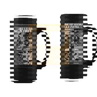Black Cowboy Western Rodeo Melanin Black History Texas Retro Coffee Mug - Thegiftio UK