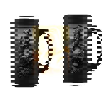Black Mona Lisa African American Black History Month Coffee Mug - Thegiftio UK