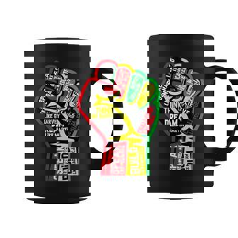 Black History Month Junenth 1865 Dream Like Leaders Black Coffee Mug - Monsterry