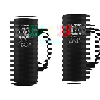 Blaxicanibes Mitad Negra Mitad Mexicana Mes De La Historia Afroamericana Taza de café - Regaloses
