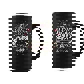 Blessed Grammy Floral Grandma Life Mother's Day Grandmother Coffee Mug - Monsterry