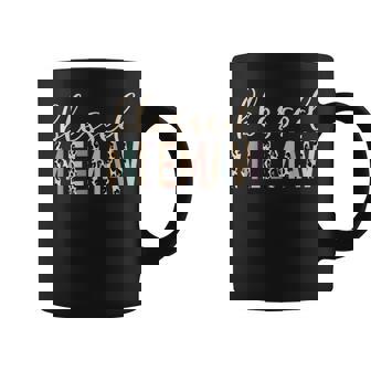 Blessed Meemaw Cute Leopard Print Coffee Mug - Monsterry