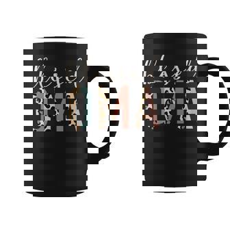 Blessed Oma Cute Leopard Print Coffee Mug - Monsterry