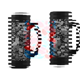 Boho Floral Stars Stripes And Equal Rights 4Th Of July Coffee Mug | Mazezy
