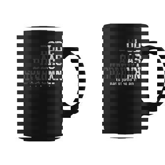 Bold Badass Superhuman That's Just Who I Am Old Ass Man Coffee Mug | Mazezy
