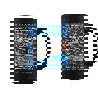 Bombardino Crocodilo Italian Brainrot Meme Crocodile Coffee Mug - Thegiftio UK