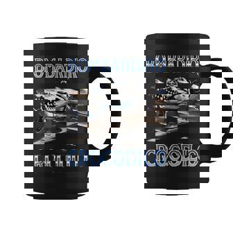 Bombardiro Cocodrilo Meme Italiano Brainrot Memes Bombardino Taza de café - Regaloses