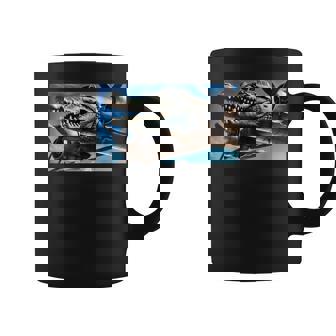 Bombardiro Crocodilo Brain Rot Gen Alpha Meme コーヒーマグ - Kawaiitshirt