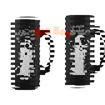 Her Boo & His Boo Matching Halloween Pajama Couples Coffee Mug - Monsterry