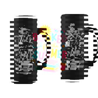 Booked For The Summer Reading Bookworm Reader Beach Coffee Mug - Thegiftio UK