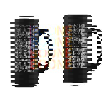 Boone Family Name I Love Boone Personalized Vintage Coffee Mug - Thegiftio