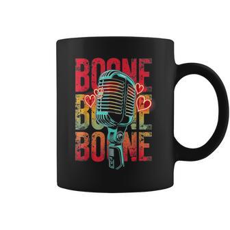 Boone Family Name I Love Boone Personalized Vintage Coffee Mug - Monsterry
