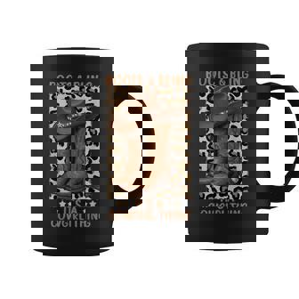 Boots And Bling Its A Cowgirl Thing Rodeo Love Country Girls Coffee Mug - Thegiftio