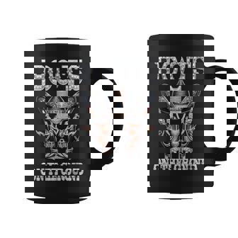 Boots On The Ground Black Cowgirl Western Where Them Fans Coffee Mug - Thegiftio UK