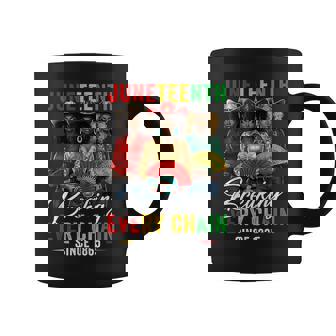 Boots On The Ground Junenth Breaking Every Chain 1865 Coffee Mug - Thegiftio UK