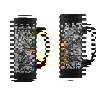 Brainrot Meme Italiano Pudrición Del Cerebro Italiano Brainrot Taza de café - Regaloses