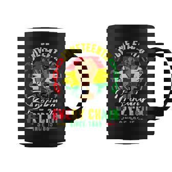 Breaking Every Chain Since 1865 Junenth Freedom Coffee Mug - Monsterry