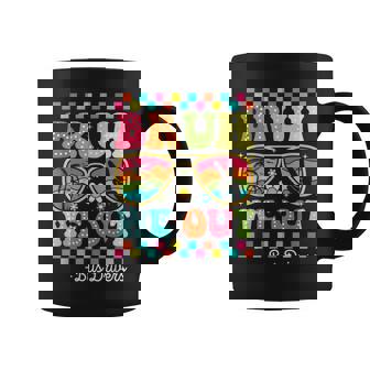 Bruh We Out Bus Drivers Groovy Happy Last Day Of School Coffee Mug - Thegiftio UK