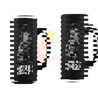Bruh Video Games Boys Capybara Coffee Mug - Monsterry