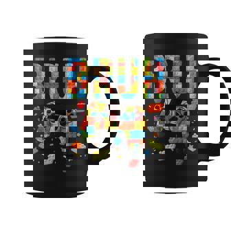 Building Blocks Bruh Gamer Brick Builder Boy Coffee Mug - Thegiftio UK