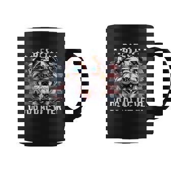 Bulldog Best Dog Dad Ever Father's Day American Flag Coffee Mug | Mazezy