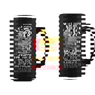 Burger メンズ レディース チーズバーガー ファーストフード バーガー愛好家 コーヒーマグ - Kawaiitshirt