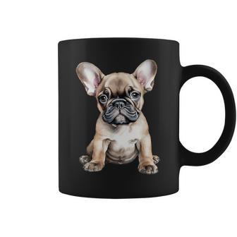 Cachorro Bulldog Franc Taza de café - Regaloses