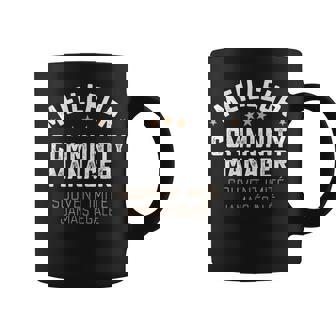 Cadeau Drole Homme Métier Community Manager Humour Tasse - Cadeauxyz