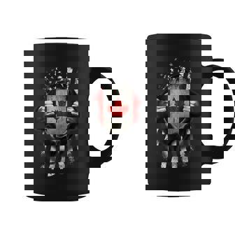 Canadá Bandera De Estados Unidos Canadá Americana Taza de café - Regaloses