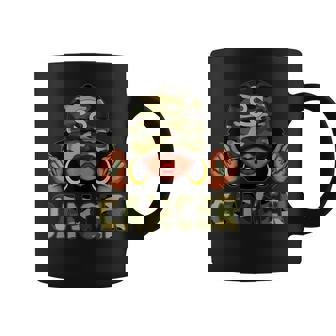 Cancer Queen Black Woman With Cap Camo Afro Girl Zodiac Coffee Mug - Thegiftio UK