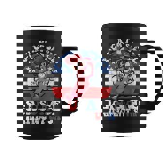 You Cant Spell Sausage Without Usa Bbq 4Th Of July Coffee Mug - Thegiftio UK