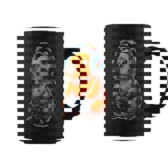 Capibara Gamer Con Auriculares Mando Consola Regalo Friki Taza de café - Regaloses