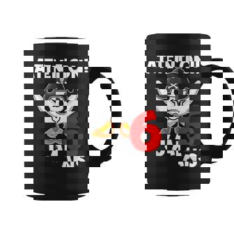 Capitaine Pirate 6 Anniversaire Pirate J'ai 6 Ans Tasse - Cadeauxyz