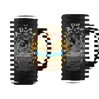 Capybara Daddy With Daughter Capybara Dad Father's Day Coffee Mug - Monsterry
